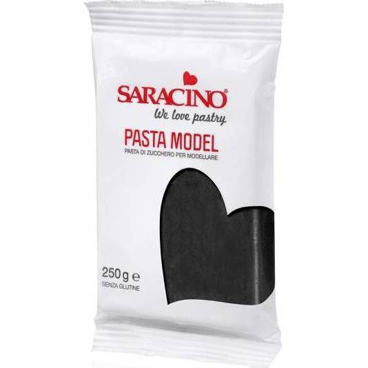 Modelovací hmota černá 250 g DEC026A Saracino