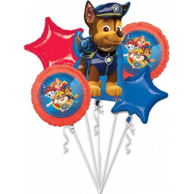 Fóliový balónek 5ks Paw Patrol