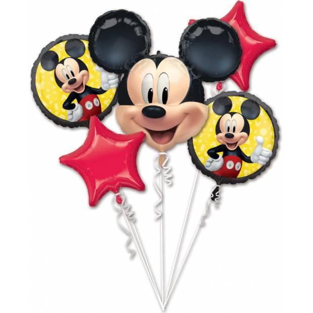 Fóliové balónky sada 5ks Mickey Mouse