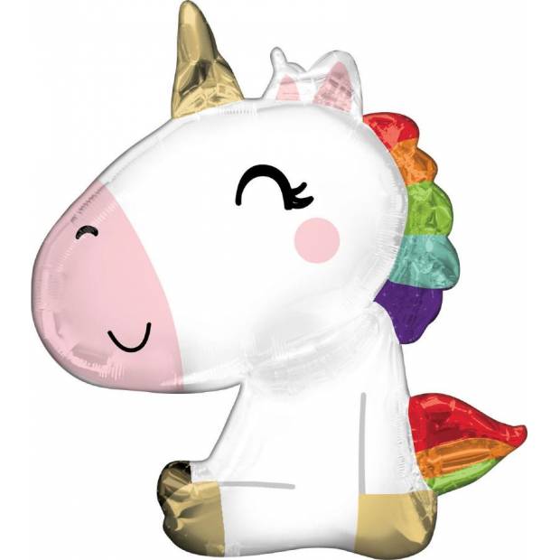 Fóliový balónek unicorn