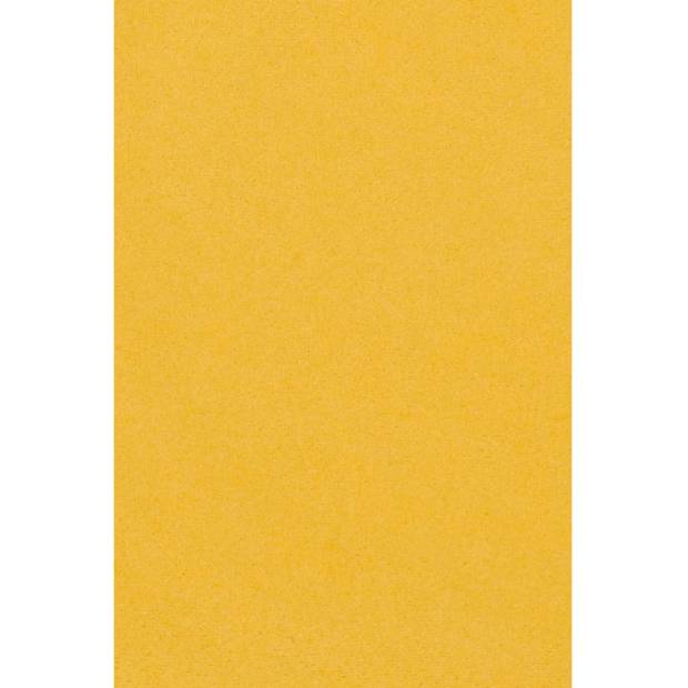 Ubrus na stůl žlutý - plast - 137x274 cm