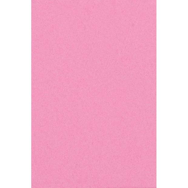 Ubrus na stůl růžový - plast - 137x274 cm
