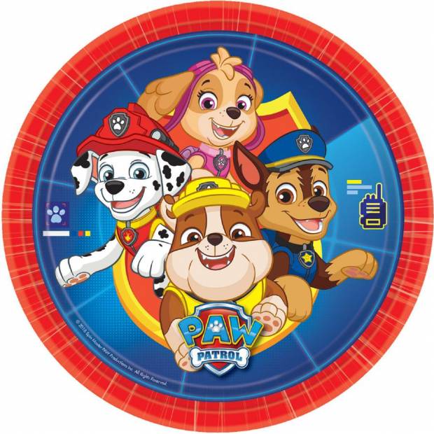 Papírový talíř 8ks Paw Patrol 22,8cm