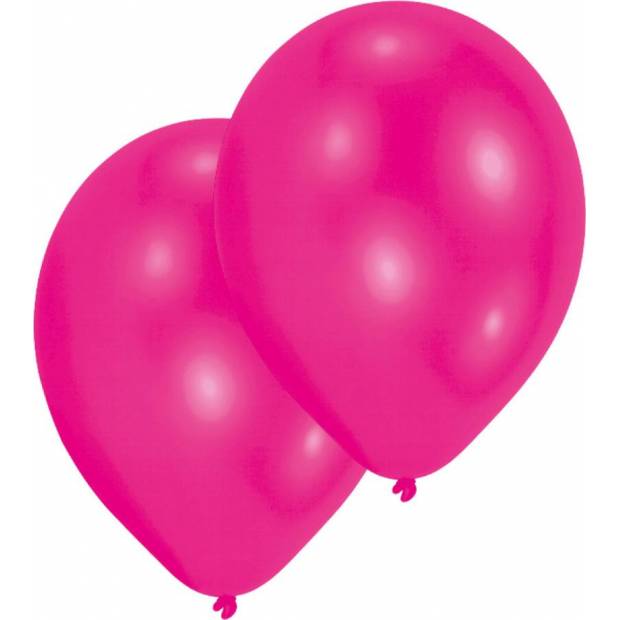 Latexové balónky tmavě růžové 10ks 27,5cm