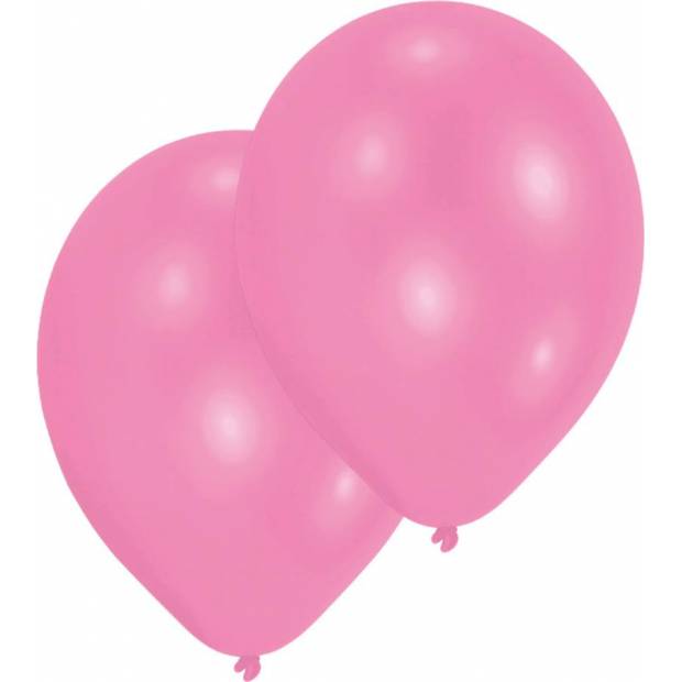 Latexové balónky růžové 10ks 27,5cm