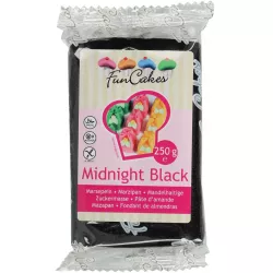 Vynikající marcipán 1:5 černý Midnight Black 250g