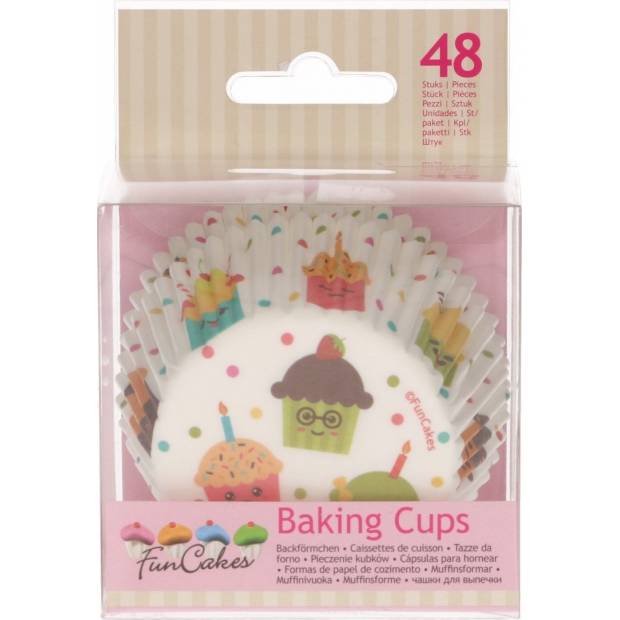 Papírový košíček 48ks Cupcake