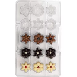 Forma na čokoládu kytičky