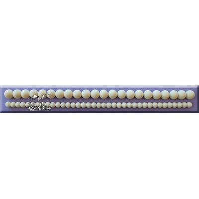 Silikonová formička perlový pás - korálky