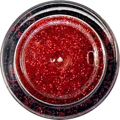 Dekorativní prachová glitterová barva Sugarcity (10 ml) Red Glitter 5791 dortis