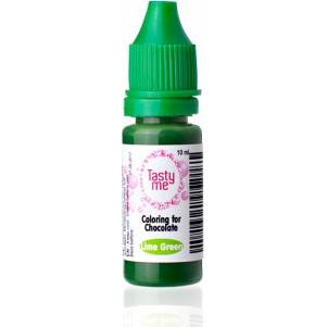 Tekutá barva do čokolády Tasty Me (10 ml) Lime Green 5833 dortis