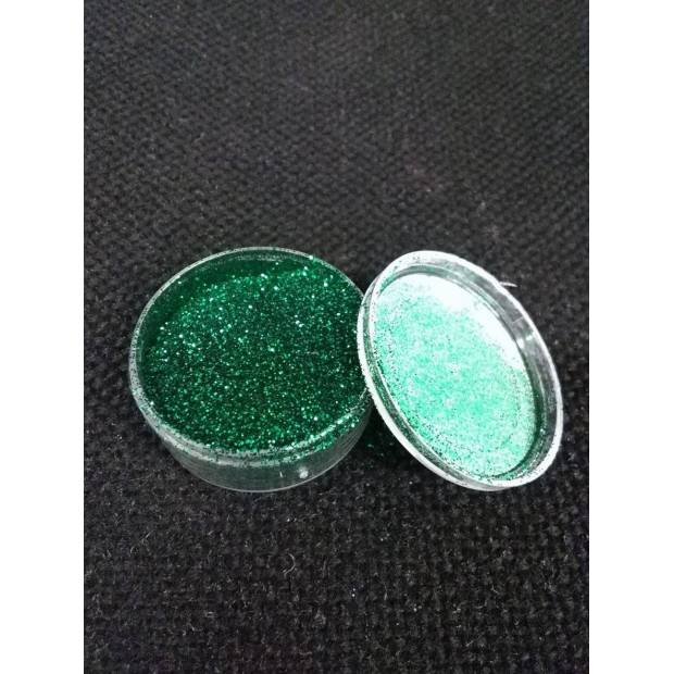Jedlá prachová glitterová barva Rolkem (10 ml) Emerald 6398 dortis