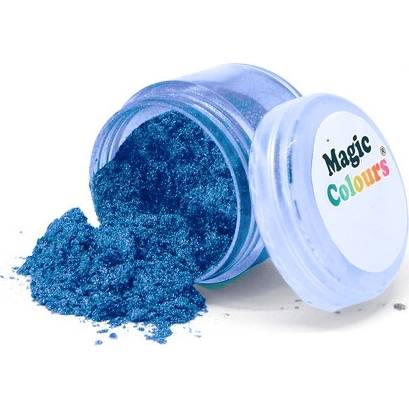 Jedlá prachová perleťová barva Magic Colours (8 ml) Indigo Spark LDIND dortis