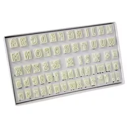 Sada vykrajovátek abeceda 64ks