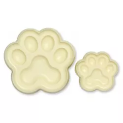 Plastová forma psí tlapka 2ks