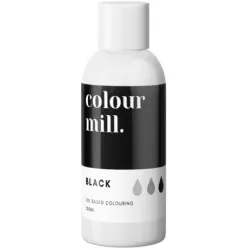 Olejová barva 100ml vysoce koncentrovaná černá