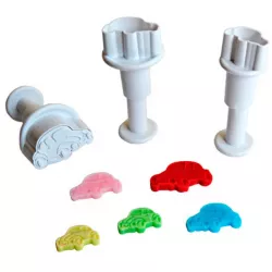 Vykrajovátko pístové na auta 3ks