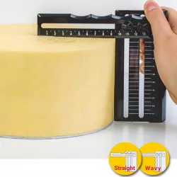 Stěrka na krém rovná a zvlňená