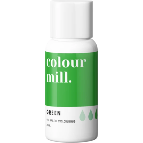 Olejová barva 20ml vysoce koncentrovaná zelená
