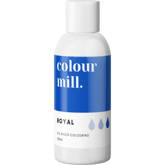 Olejová barva 100ml vysoce koncentrovaná královsky modrá - Royal