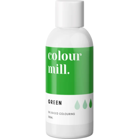 Olejová barva 100ml vysoce koncentrovaná zelená