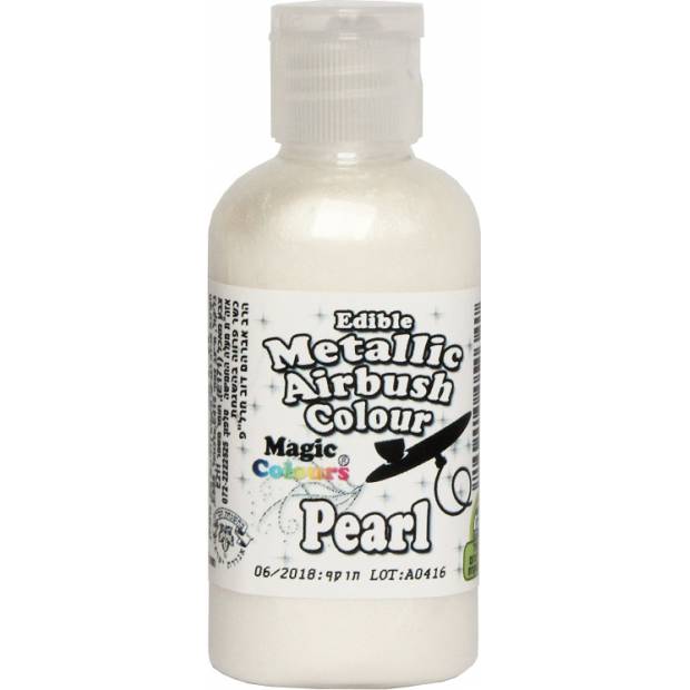 Airbrush barva perleťová 55ml Pearl White