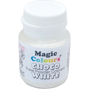 Prášková barva do čokolády 5g Choco White