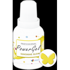 Gelová barva Food Colours PowerGel (20 g) Sunshine Glow PG-001 dortis