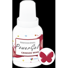 Gelová barva Food Colours PowerGel (20 g) Crimson Wine PG-056 dortis
