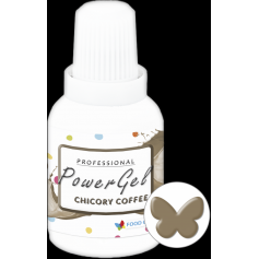Gelová barva Food Colours PowerGel (20 g) Chicory Coffee PG-176 dortis
