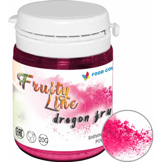Přírodní prášková barva Food Colours FruityLine (20 g) Dragon Fruit WS-PN-026 dortis