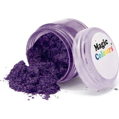 Jedlá prachová perleťová barva 8ml Purple Sheen