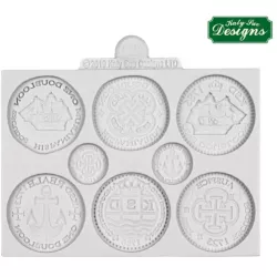 Silikonová forma staré mince poklad