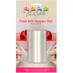 Acetátová fólie na dorty 8cm x 20m