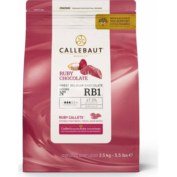 Čokoláda Ruby 2,5kg