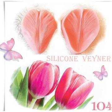 Silikonová forma žilkovač tulipán