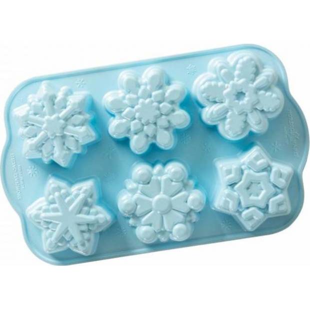 Frozen forma na mini Sněhové vločky 6ks 89642 Nordic Ware