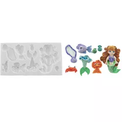 Silikonová formička moře 5,5x8cm - Silikomart