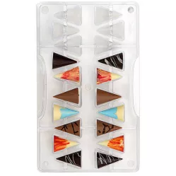 Polykarbonátová forma na čokoládu kužel malý