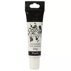 Gelová barva - černá - 25 g