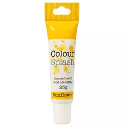 Gelová barva - Zářivé žlutá - 25g