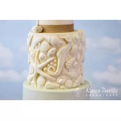 Silikonová forma mořský svět 5,5x11,5cm - Karen Davies