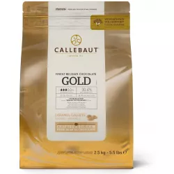 Kvalitní belgická čokoláda 2,5kg 30% Gold caramel