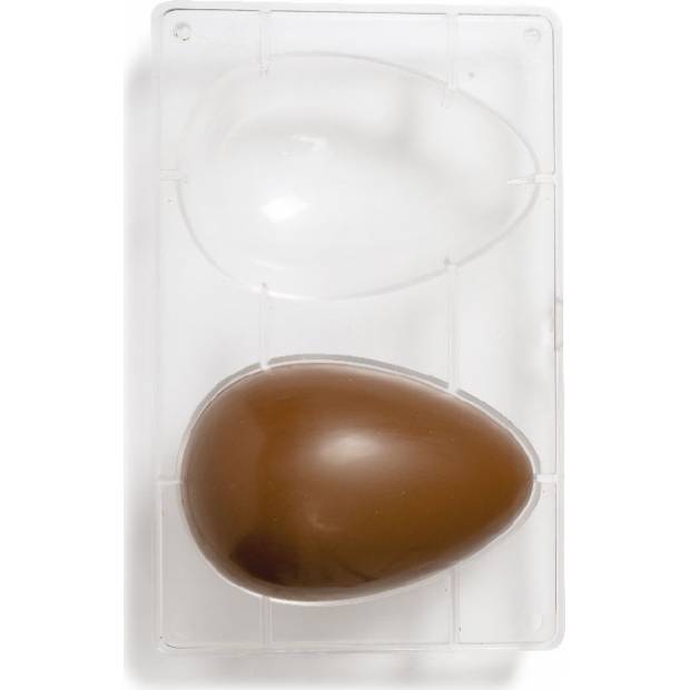 Polykarbonátová forma na čokoládu vajíčka velká 15x10x7,5cm