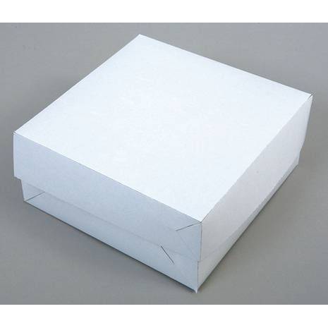 Dortová krabice bílá 22 x 22 x 9 cm