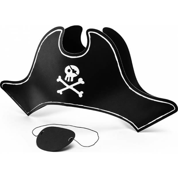 Párty čepice pirátský klobouk 1ks