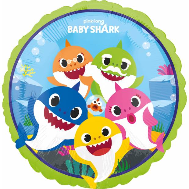 Standardní fóliový balón Baby Shark 43 cm