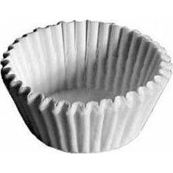 Košíčky na muffiny nepromastitelné Bílé 5 x 3 cm (100 ks) 65550 dortis