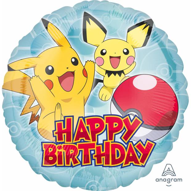Standardní fóliový balón Pokemon Pikachu
