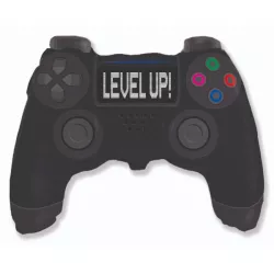 Foliový balónek 60cm herní ovladač level up!